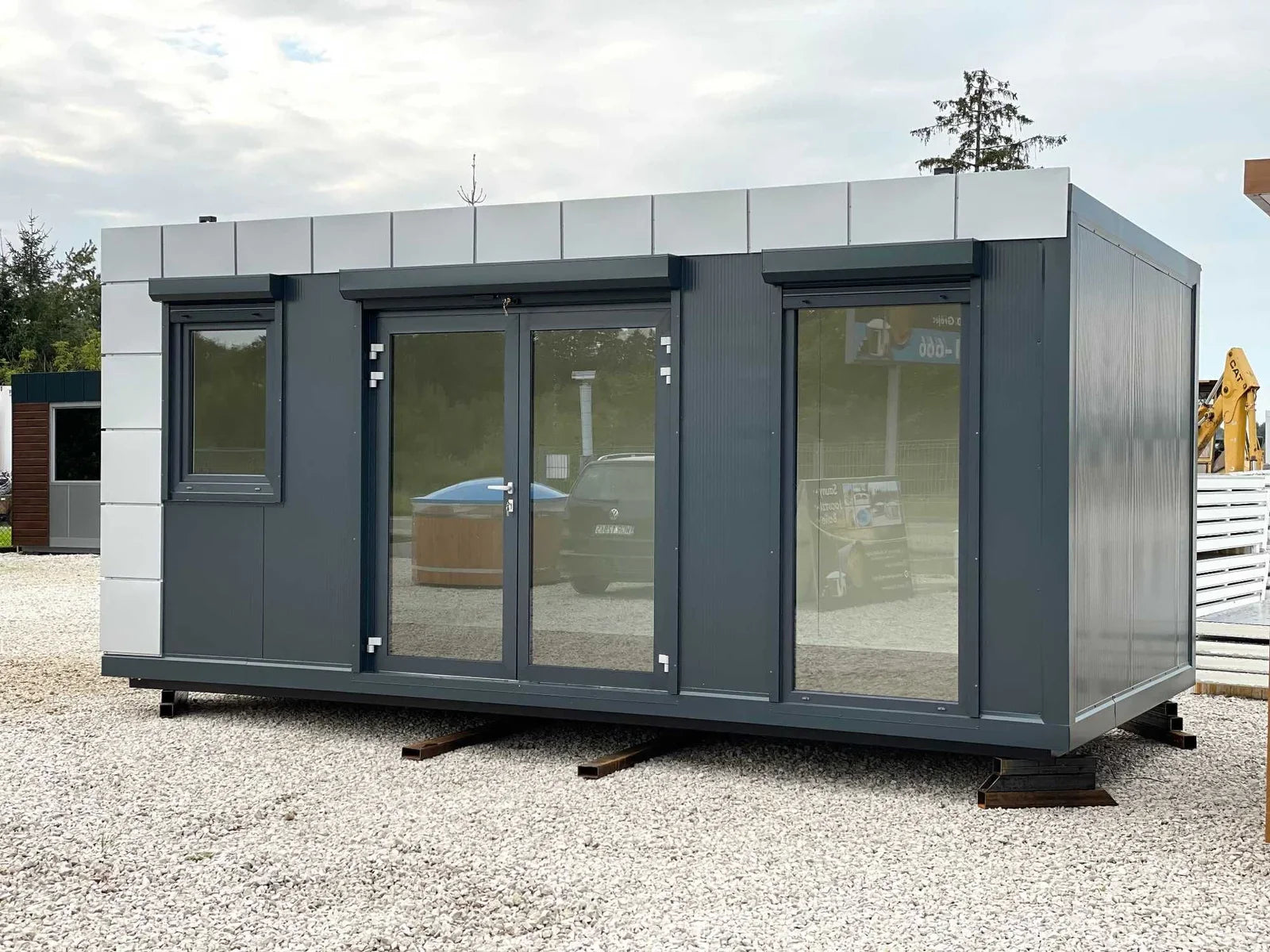 Contenedor de Oficina Modular 6x2,40 m