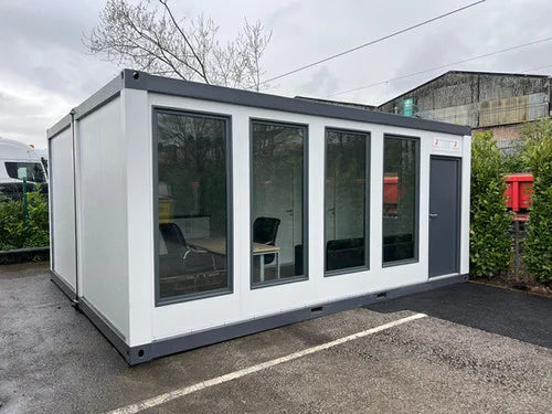 Módulos Oficina Portátil Con Almacén y Baño Integrado