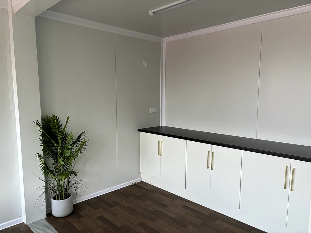 Módulos Oficina Portátil Con Almacén y Baño Integrado