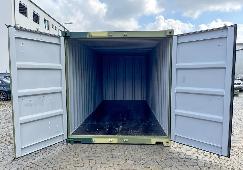 Contenedor Marítimo 20 pies – Diseño Camuflaje