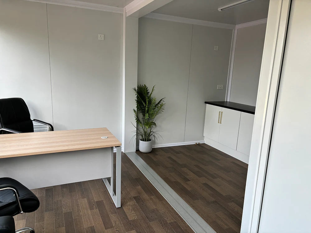 Módulos Oficina Portátil Con Almacén y Baño Integrado