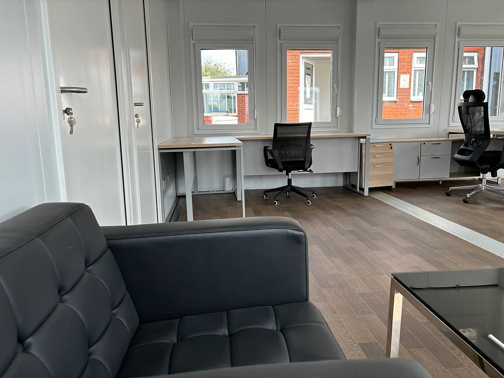 Módulos Oficina Portátil completamente equipado