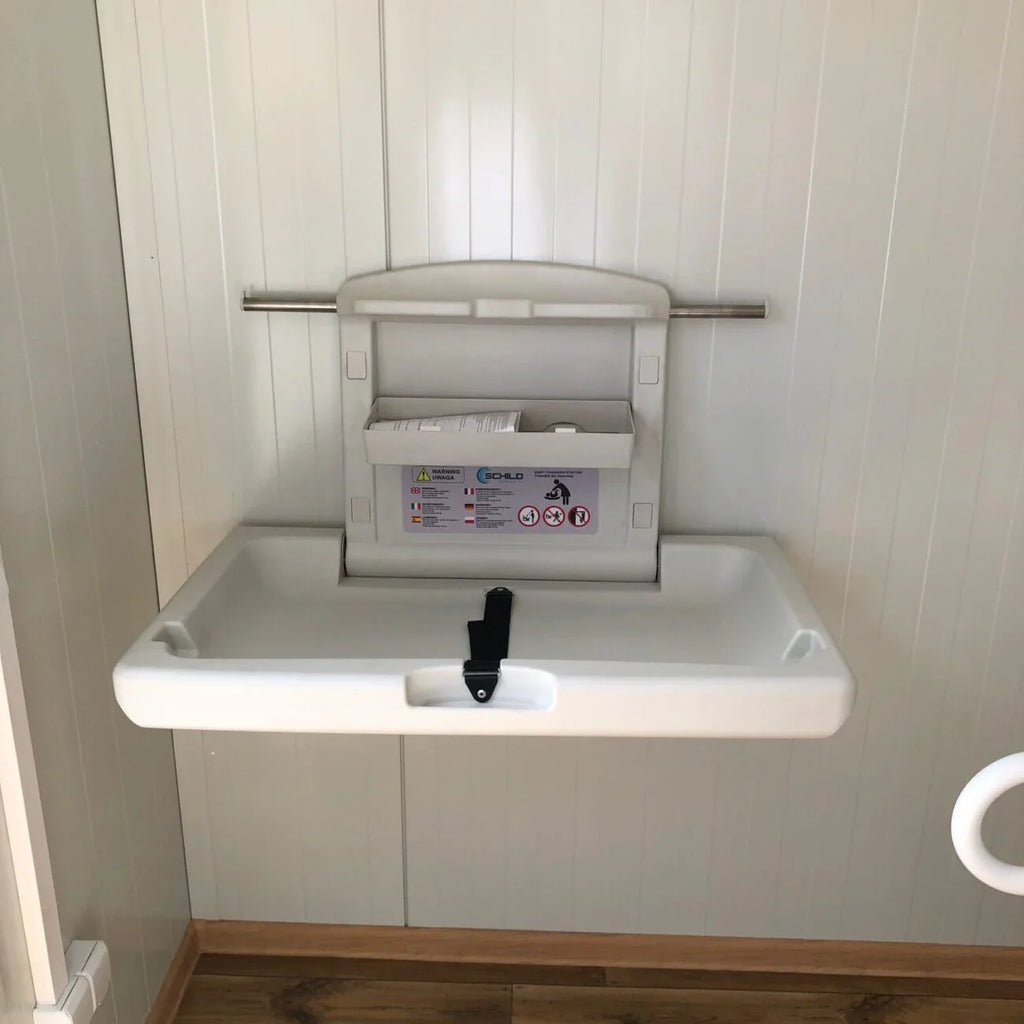 Contenedor sanitario de panel sándwich 6,00 × 3,00 m