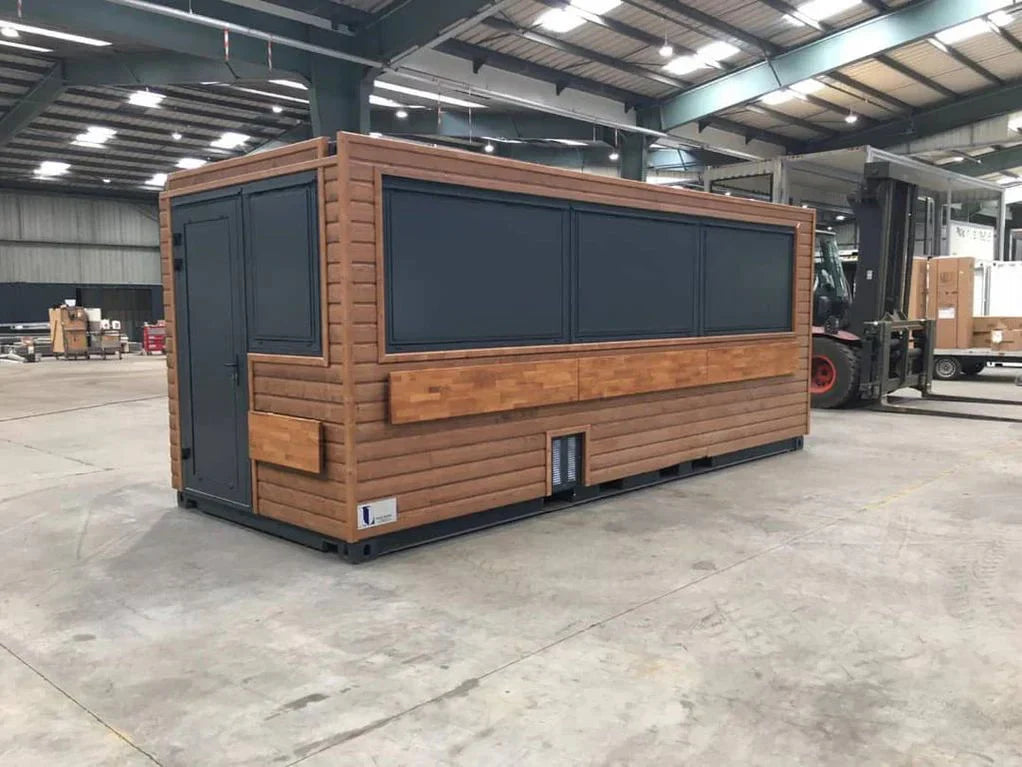 Contenedor Cafetería / Snack Bar de 20′ – Móvil y Funcional