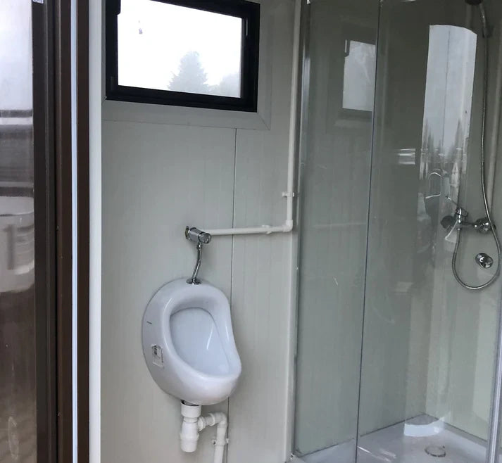WC Cabina Doble 4×2 metros con duchas