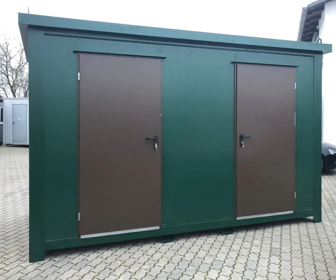 WC Cabina Doble 4×2 metros con duchas