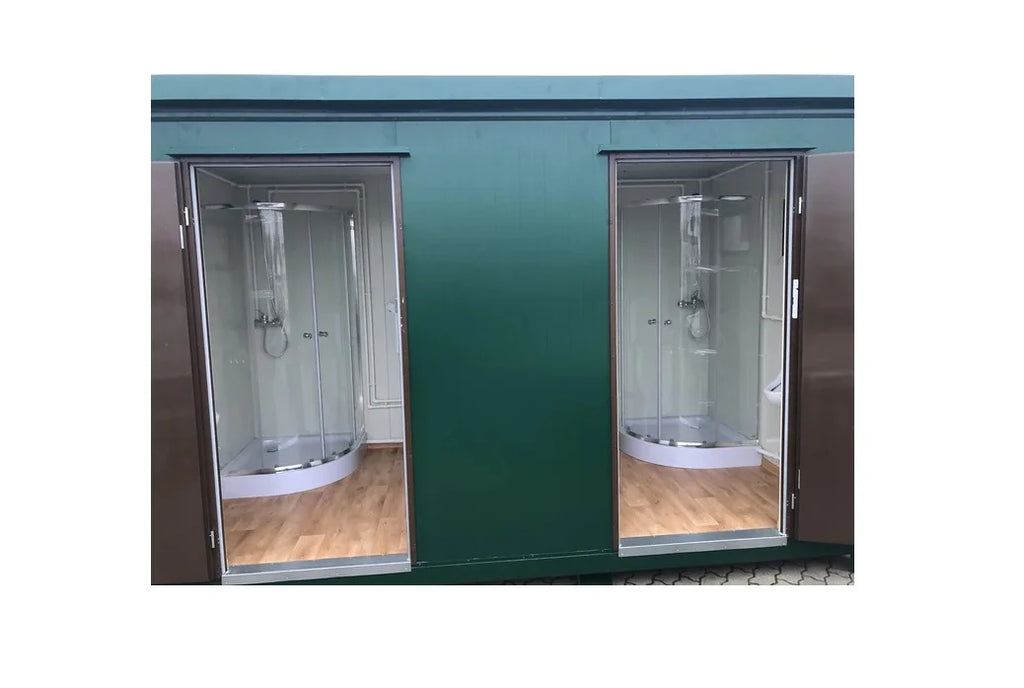 WC Cabina Doble 4×2 metros con duchas