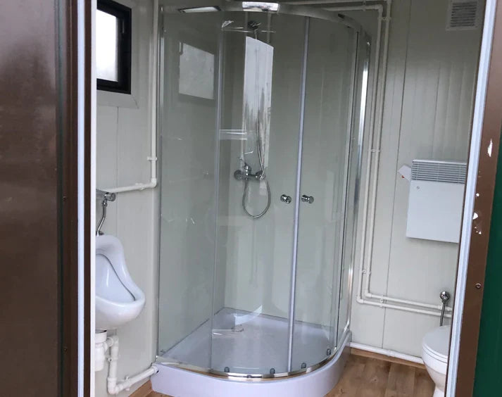 WC Cabina Doble 4×2 metros con duchas