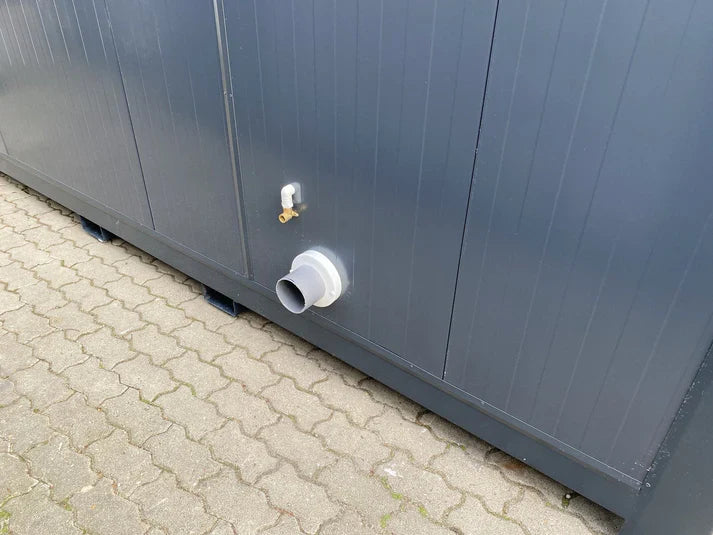 WC Cabina Doble 4×2 m con rampa – Accesible PMR